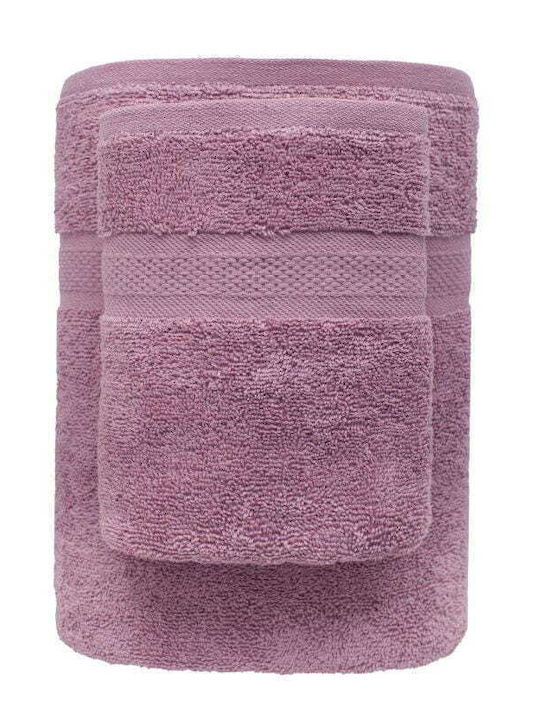 Faro Кърпа за лице 50x90см. Люляк Тегло 450гр/кв.м