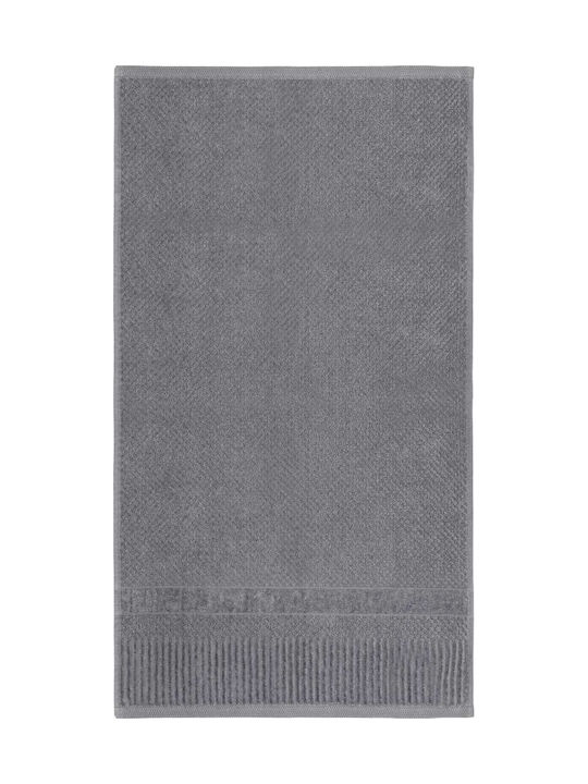 Detexpol Πετσέτα Προσώπου 50x90εκ. Γκρι Βάρους 550gr/m²