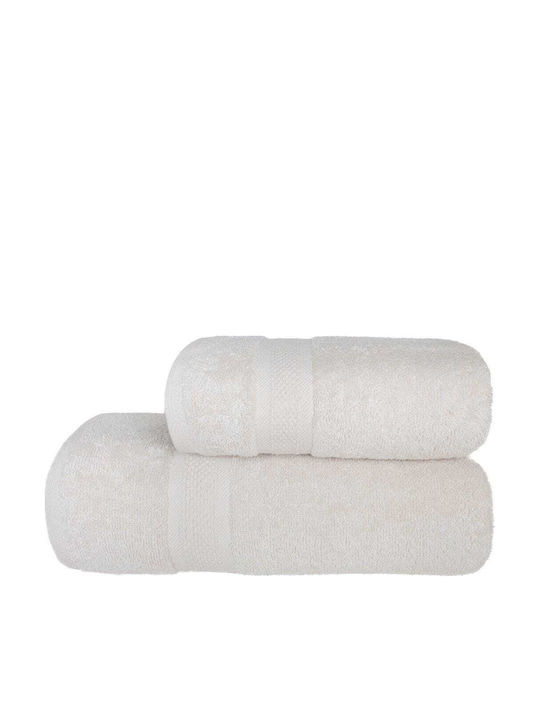 Faro Кърпа за лице 50x90см. Cream Ecru Тегло 450гр/кв.м