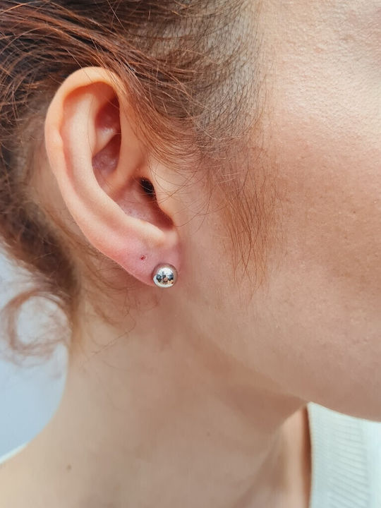 Mentzos Earrings made of Silver