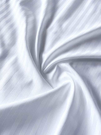 Detexpol Σετ Παπλωματοθήκη Βαμβακερή 160x200cm Μονή με 2 Μαξιλαροθήκες White
