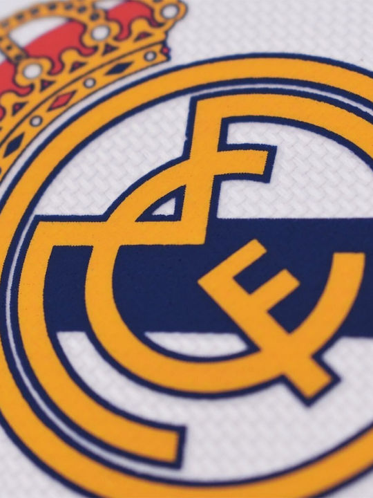 Real Madrid Детски портфейл с велкро Бял