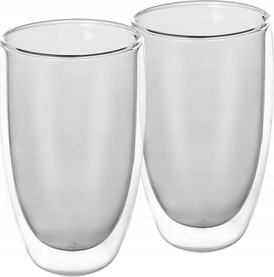 Orion Set of Glasses Coffee/Freddo made of Glass 460ml 2pcs