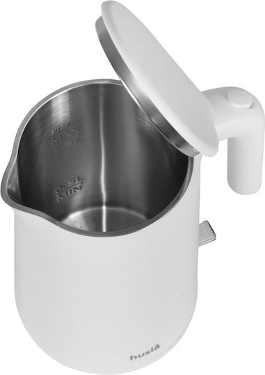 Husla Fierbător 1.5lt 1600W Alb