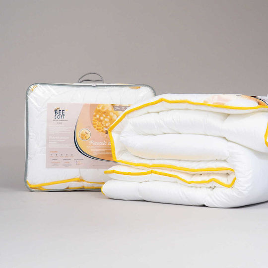 Amazing Shine Duvet Single 155x200cm Beige 70 GSMGsm
