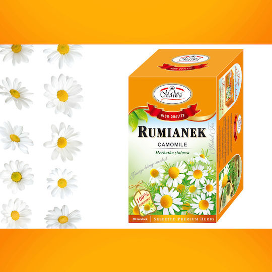 Malwa Tea Chamomile 20 Bags 40gr