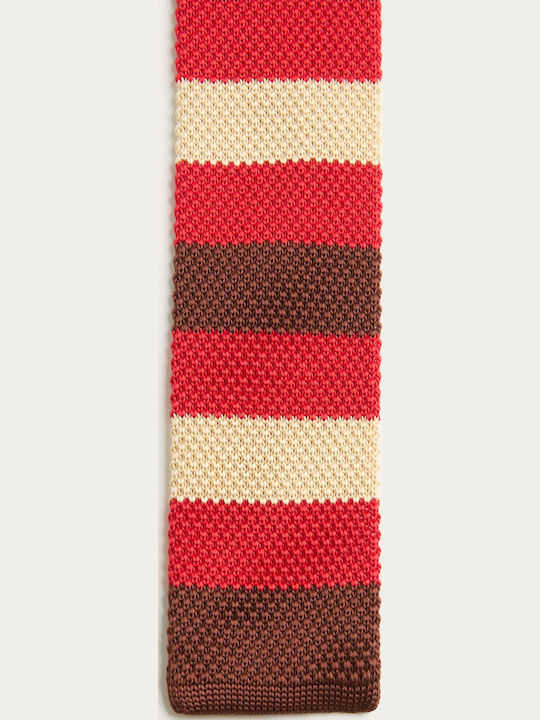 Aristoteli Bitsiani Herren Krawatte Gestrickt Gedruckt in Rot Farbe Aristoteli Bitsiani Herren Krawatte Gestrickt Gedruckt in Rot Farbe