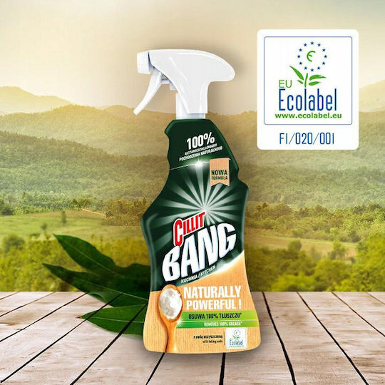 Cillit Bang Naturally Powerful Почистващ спрей За кухня 750мл 1бр