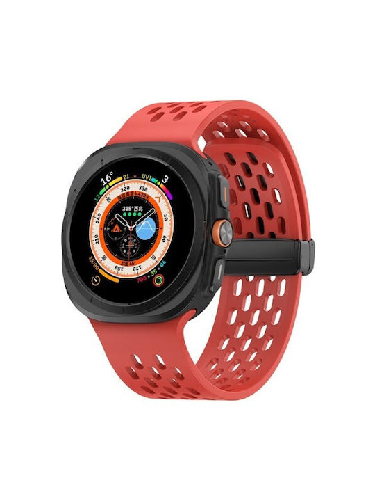 Kalebol Λουράκι Σιλικόνης Κόκκινο (Galaxy Watch Ultra)