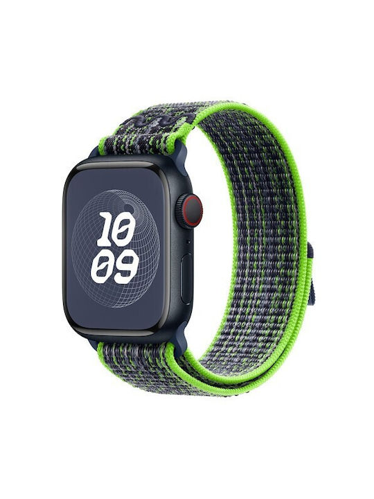Kalebol Strap Fabric Green (Apple Watch 10, Ultra 2, Ultra, 9, 8, 7)