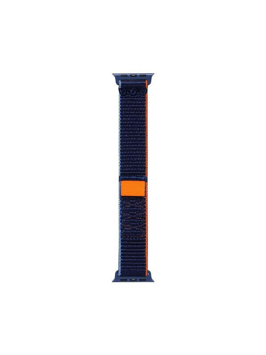 Kalebol Λουράκι Υφασμάτινο Navy Μπλε (Apple Watch 10, Ultra 2, Ultra, 9, 8, 7)