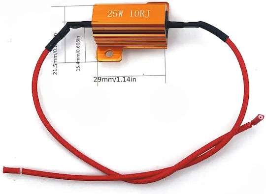 Set Car Burnt Bulb Warning Canceller 25w 25ohms