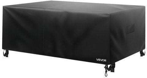 Vevor Waterproof Sofa Cover 420x420cm in Black Color