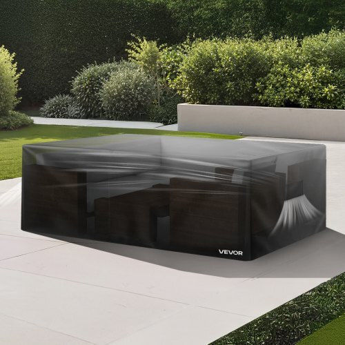 Vevor Waterproof Protective Sofa Cover 188x120x71cm In Black Color