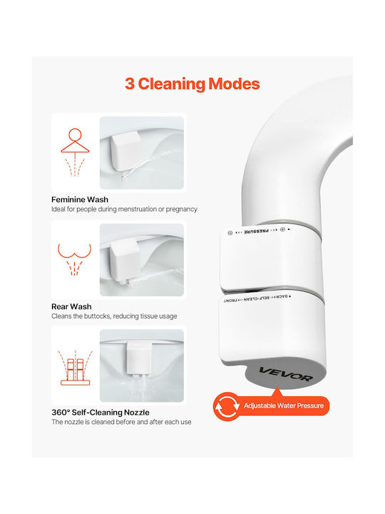 Vevor Bidet Diverter Valve White