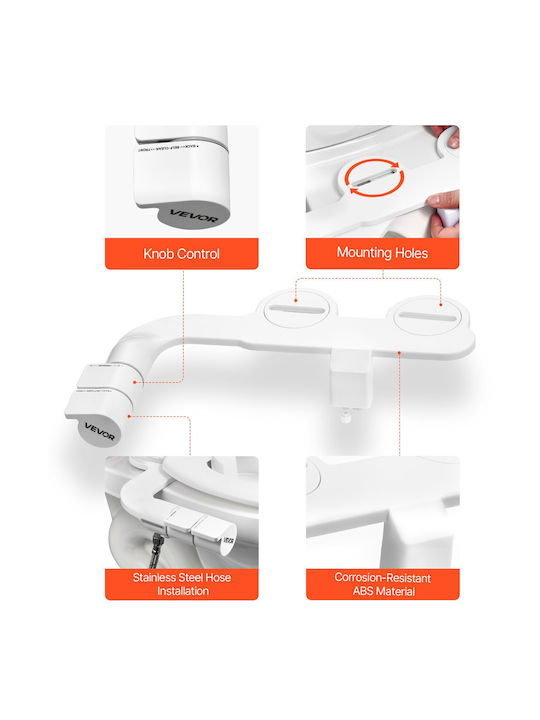 Vevor Bidet Diverter Valve White