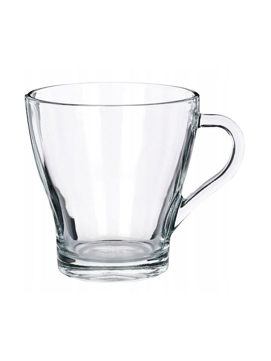Vilde Mug Glass Transparent 250ml 6pcs