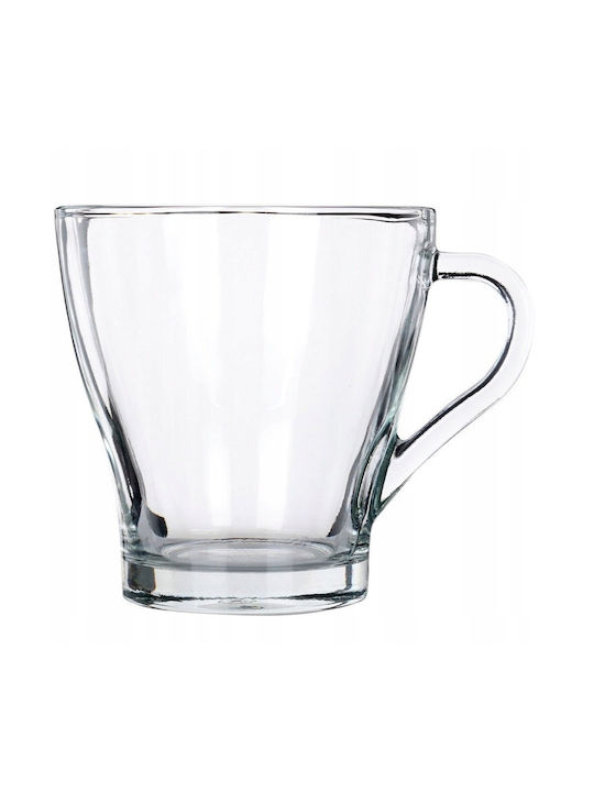 Vilde Mug Glass Transparent 250ml 6pcs