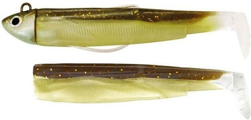 Fiiish Black Minnow Combo Shore Artificial Bait No3 12cm/12g White Red