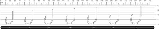 Bkk Live Baiter Ss Fishing Hooks No1/0 25 Units