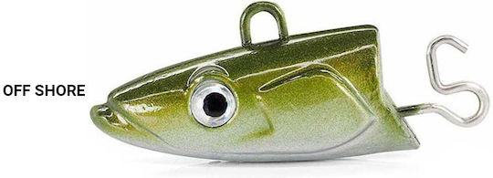 Molinef Head Fiiish Black Eel No2 Carlige de Pescuit Be1470 Off Shore 16gr Khaki