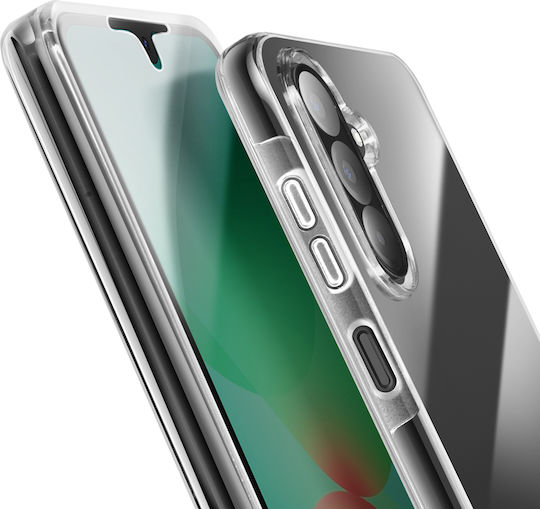 Husă Integrală Avizar Samsung A26 Margine Ridicată Tactilă Cameră Transparentă