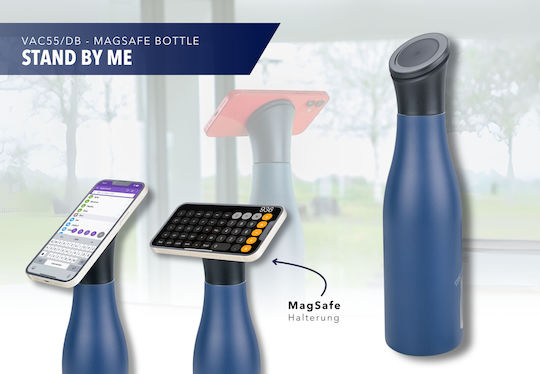 Troika Bottle Thermos 550ml Dark Blue