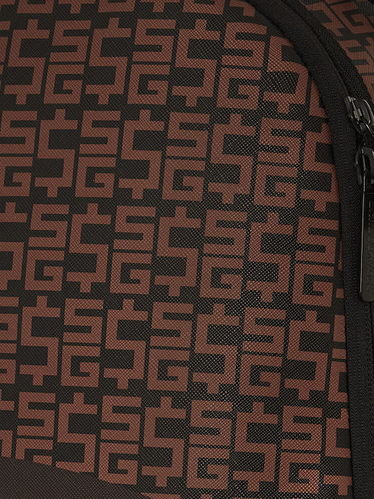 Sprayground DLXSV School Bag Backpack Junior High-High School Brown with Water Bottle Holder