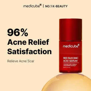 Medicube Red Succinic Acid Serum Față cu Niacinamidă pentru Acnee 30ml