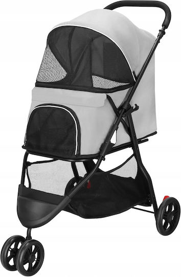 Cosul pentru transport câine / pisici până la 15kg Negru