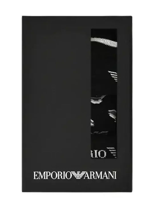 Emporio Armani Ανδρικές Κάλτσες Μαύρο 3Pack