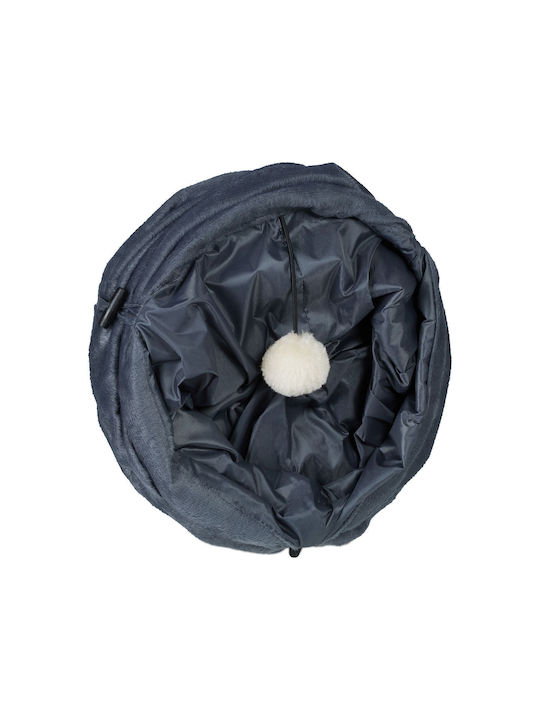 Katzenspielzeug Cat Play Tunnel Relaxdays Faltbar 88cm x 25cm Graues