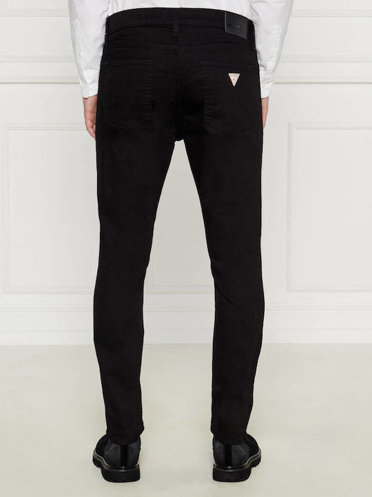 Men's Jeans Pants with Skinny Fit Black