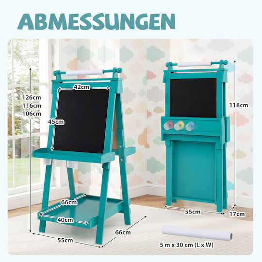 Costway Kids Magnetic Board / Markerboard