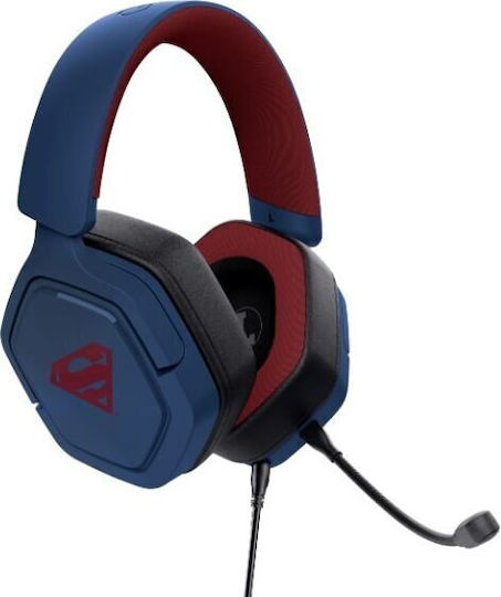 Trust Superman GXT416M Carus Over Ear Gaming Headset with Connection 3.5mm Blue