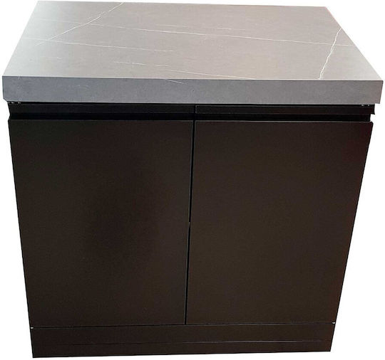 Grandhall Außenküchenmodul Arbeitsplatten Stauraum Grandhall K01000292w