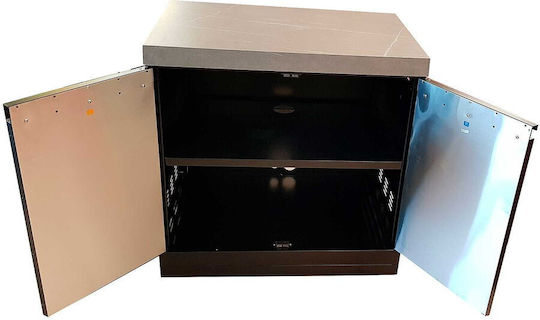 Grandhall Außenküchenmodul Arbeitsplatten Stauraum Grandhall K01000292w