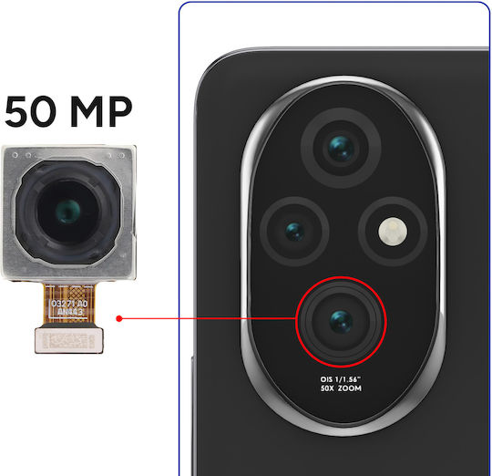 Clappio Main Rear Camera Honor 200 Pro 50mp Black