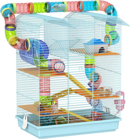 Pawhut Rodent Cage 47x30x59cm