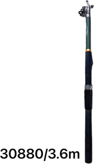 Angelrute für Gießen 3.6m 60-80gr