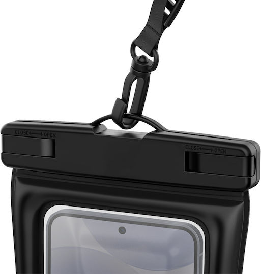 Akashi Floating Waterproof Case 6.8 Inch Touch Smartphone Black