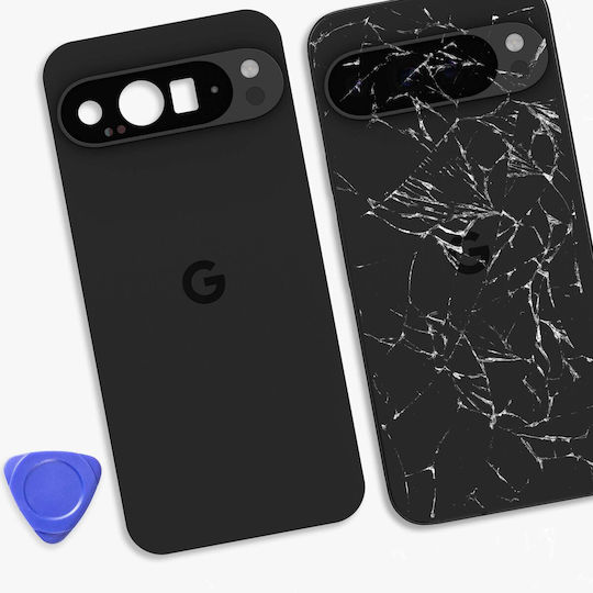 Google Rear Window Google Pixel 9 Pro XL Original Service Pack Black