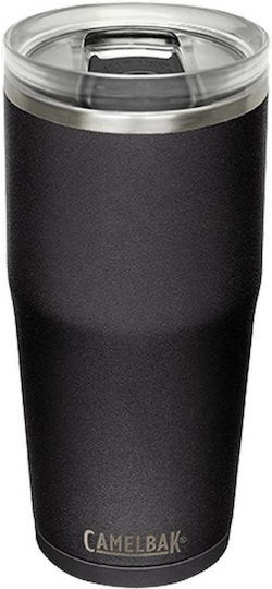 Camelbak Μπουκάλι Θερμός Ανοξείδωτο BPA Free 600ml Black