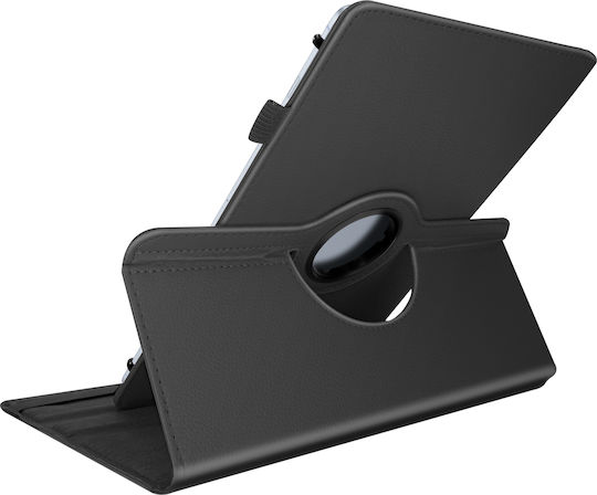 Avizar Universelle Tablet Hülle 12-Zoll 360° Drehbare Klappdeckel Schwarz