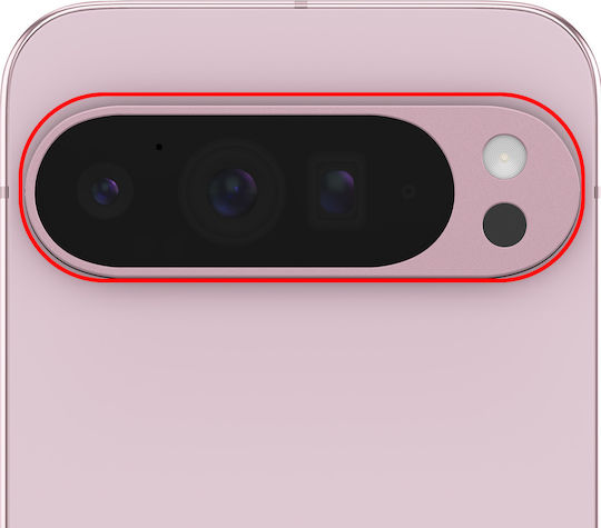 Clappio Калъф За Задна Камера Google Pixel 9 Pro XL Розов