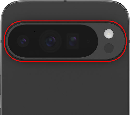 Clappio Obiectiv Pentru Cameră Spate Google Pixel 9 Pro XL Negru