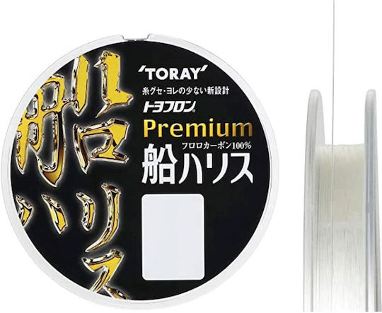Toray Premium Πετονιά Ψαρέματος Fluorocarbon 100m / 0.26mm