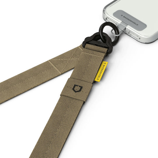 Rhinoshield Verstellbarer Gewebter Nylon Handydekoration Beiges