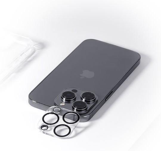 Jaym iPhone 16 Pro/16 Pro Max Протектори за Лещи от Закалено Стъкло Прозрачни