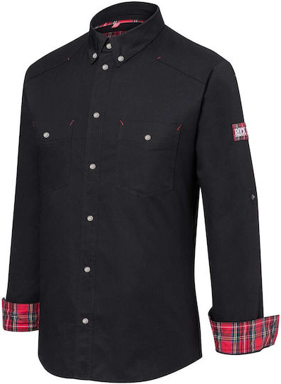 Rock Chef Coat Chef Black